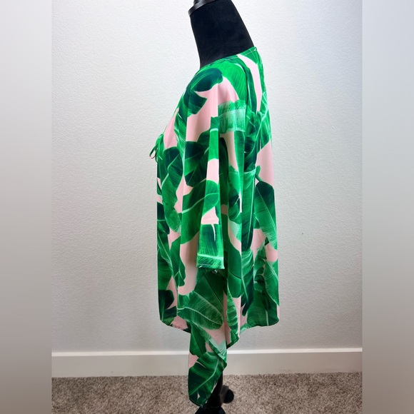 NWT: Buddy Love Pools and Palm Lace Up Shift Tunic Size S/M - Picture 4 of 12